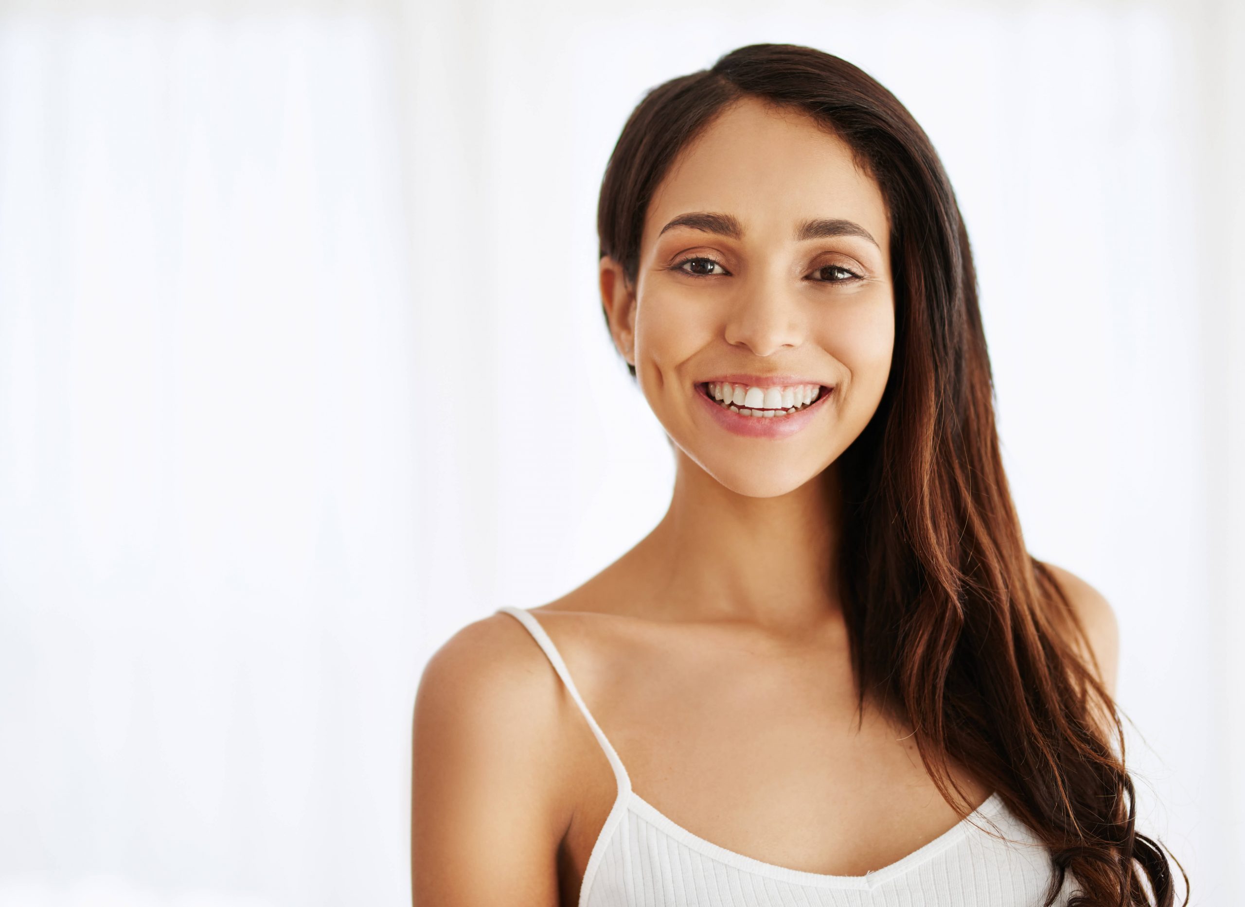 woman with dental implants in Stourbridge